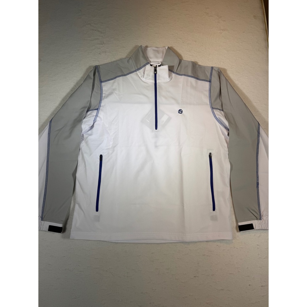 FootJoy Mens Sport Windshirt Quarter Zip Golf Jacket Medium